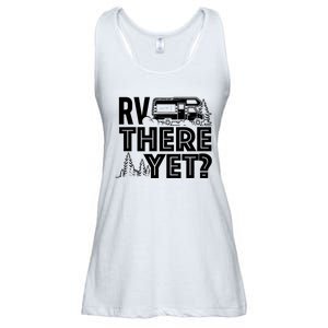 Rv There Yet Happy Glamper Camping Ladies Essential Flowy Tank