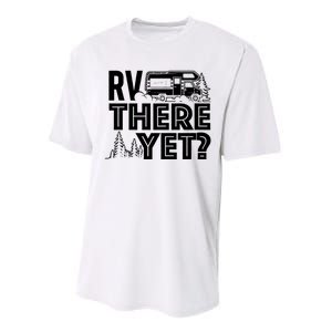 Rv There Yet Happy Glamper Camping Performance Sprint T-Shirt