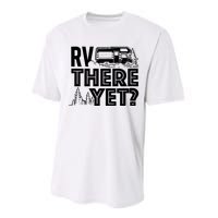 Rv There Yet Happy Glamper Camping Performance Sprint T-Shirt