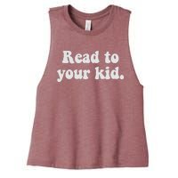 Read To Your Everyday Wear Rough And Tumble Women's Racerback Cropped Tank