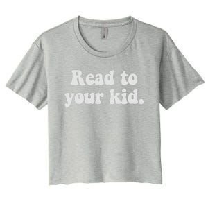 Read To Your Everyday Wear Rough And Tumble Women's Crop Top Tee