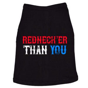 Redneck Than You Doggie Tank