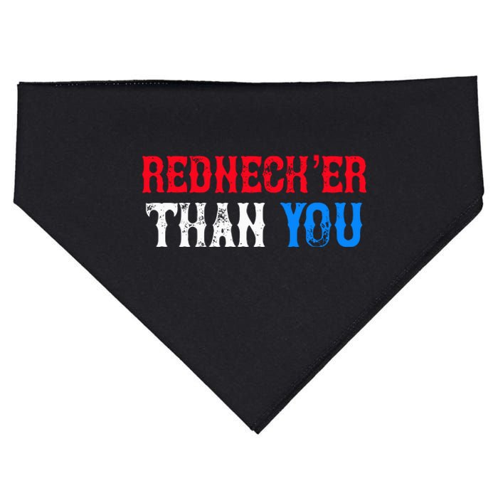 Redneck Than You USA-Made Doggie Bandana