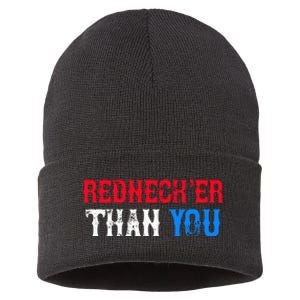 Redneck Than You Sustainable Knit Beanie