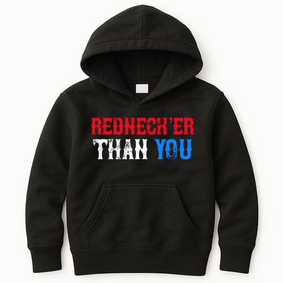 Redneck Than You Kids Hoodie