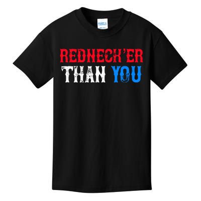 Redneck Than You Kids T-Shirt