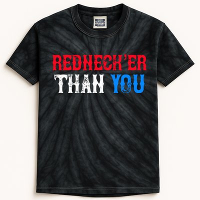 Redneck Than You Kids Tie-Dye T-Shirt