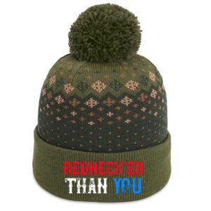 Redneck Than You The Baniff Cuffed Pom Beanie