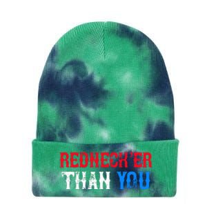 Redneck Than You Tie Dye 12in Knit Beanie