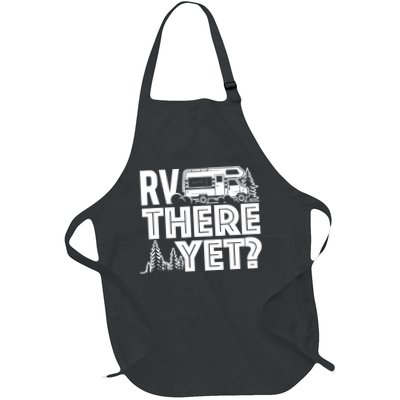 RV There Yet Happy Glamper Camping Apron