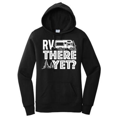 RV There Yet Happy Glamper Camping Women's Pullover Hoodie