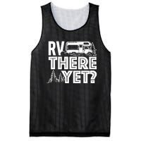 RV There Yet Happy Glamper Camping Mesh Reversible Basketball Jersey Tank