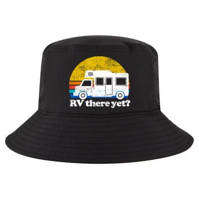 RV There Yet Van Travel Happy Funny Camping Trip Matching Cool Comfort Performance Bucket Hat