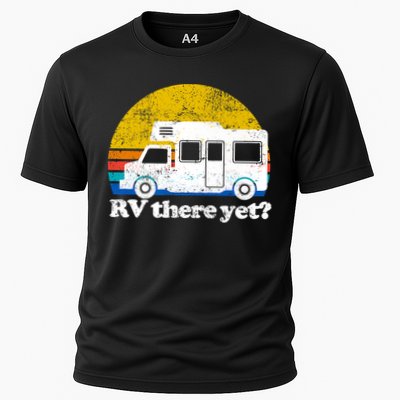 RV There Yet Van Travel Happy Funny Camping Trip Matching Performance Shirt
