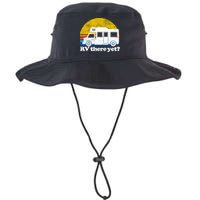 RV There Yet Van Travel Happy Funny Camping Trip Matching Bucket Hat