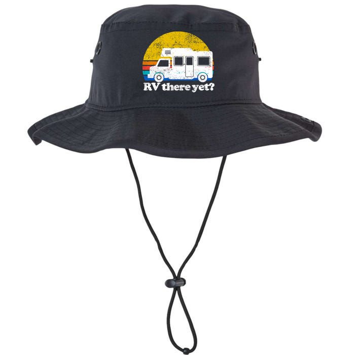 RV There Yet Van Travel Happy Funny Camping Trip Matching Bucket Hat