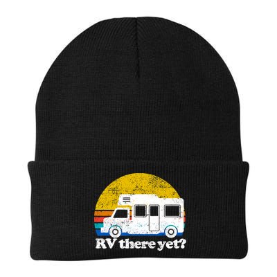 RV There Yet Van Travel Happy Funny Camping Trip Matching Beanie