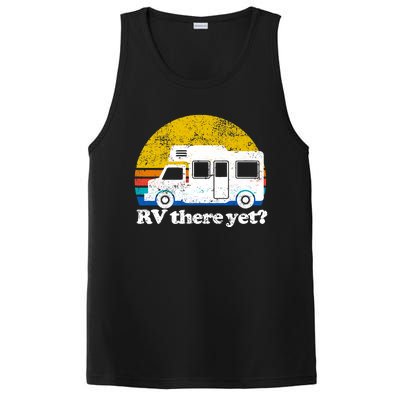 RV There Yet Van Travel Happy Funny Camping Trip Matching PosiCharge Competitor Tank