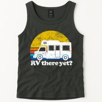 RV There Yet Van Travel Happy Funny Camping Trip Matching Tank Top