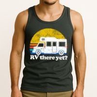 RV There Yet Van Travel Happy Funny Camping Trip Matching Tank Top