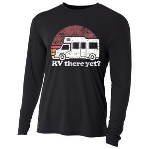 RV There Yet Van Travel Happy Glampers Camping trip Cooling Performance Long Sleeve Crew