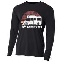 RV There Yet Van Travel Happy Glampers Camping trip Cooling Performance Long Sleeve Crew