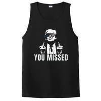 Retro Trump You Missed Fight Fight Fight Trump 2024 Gifts PosiCharge Competitor Tank