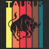Retro Taurus Zodiac Sign April May Birthday Gift Taurus Beanie