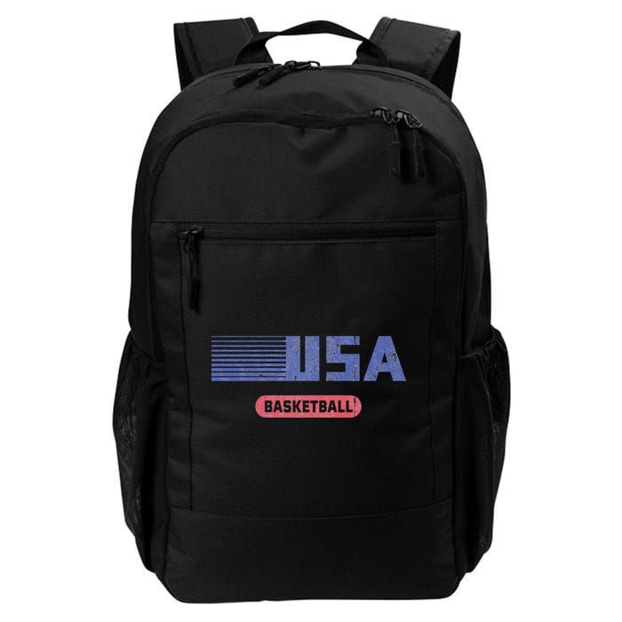 Retro Usa 2024 Team American Basketball Backpack