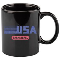Retro Usa 2024 Team American Basketball 11oz C Handle Ceramic Mug