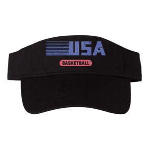 Retro Usa 2024 Team American Basketball Valucap Bio-Washed Visor