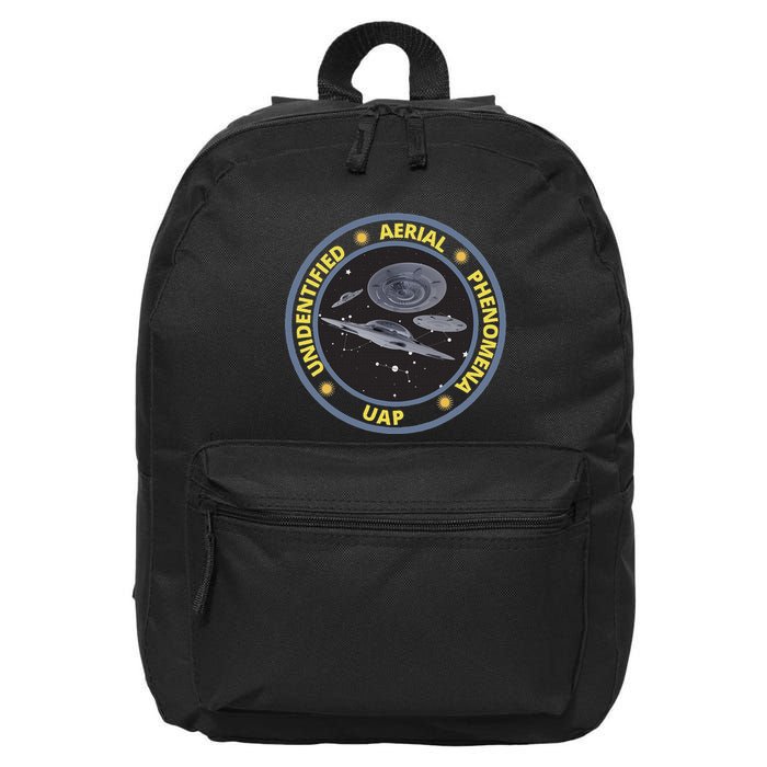 Retro Unidentified Aerial Phenomena Spaceships Uap 16 in Basic Backpack