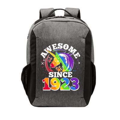 Rainbow Unicorn Awesome Since 1923 100th Birthday Vector Backpack