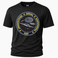 Retro Unidentified Aerial Phenomena Spaceships Uap Cooling Performance Crew T-Shirt