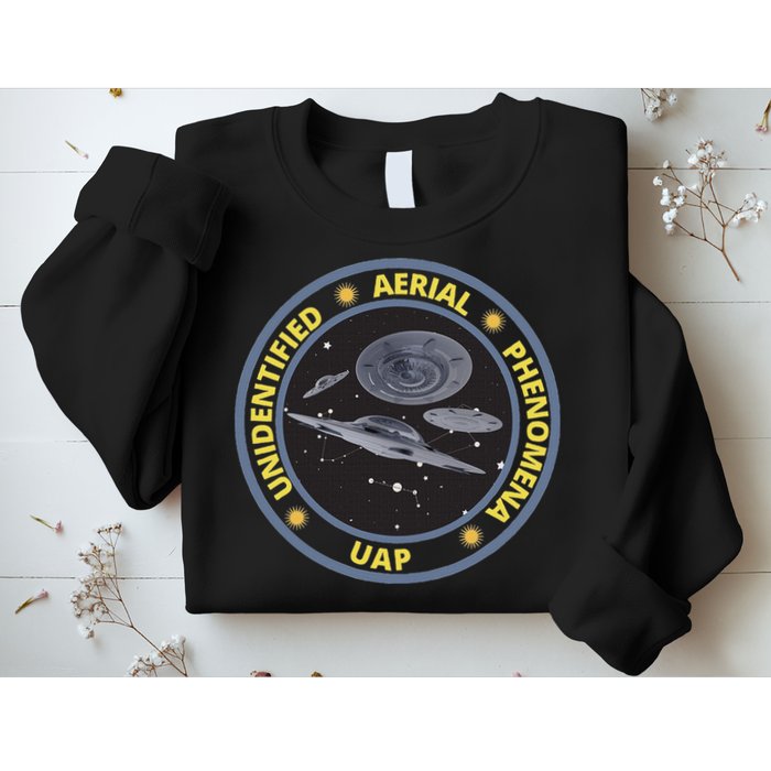 Retro Unidentified Aerial Phenomena Spaceships Uap Sweatshirt