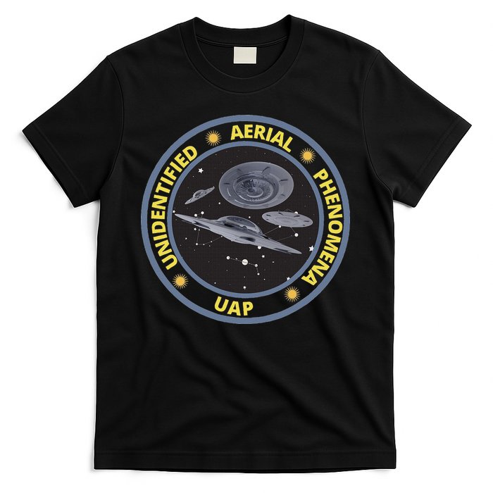 Retro Unidentified Aerial Phenomena Spaceships Uap T-Shirt