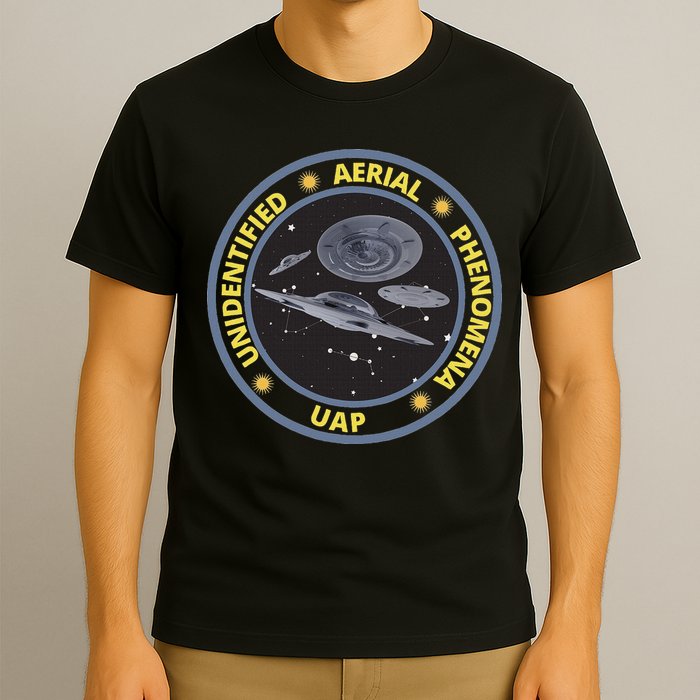 Retro Unidentified Aerial Phenomena Spaceships Uap T-Shirt