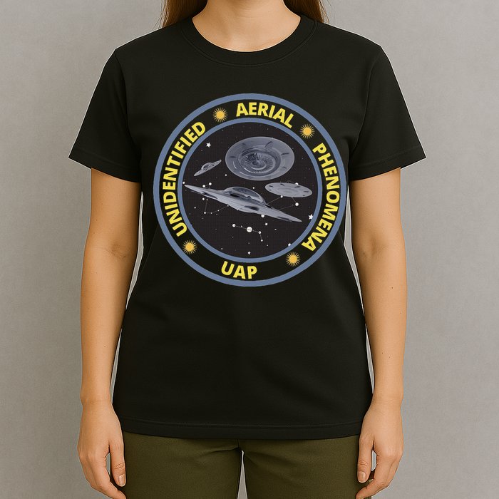 Retro Unidentified Aerial Phenomena Spaceships Uap T-Shirt