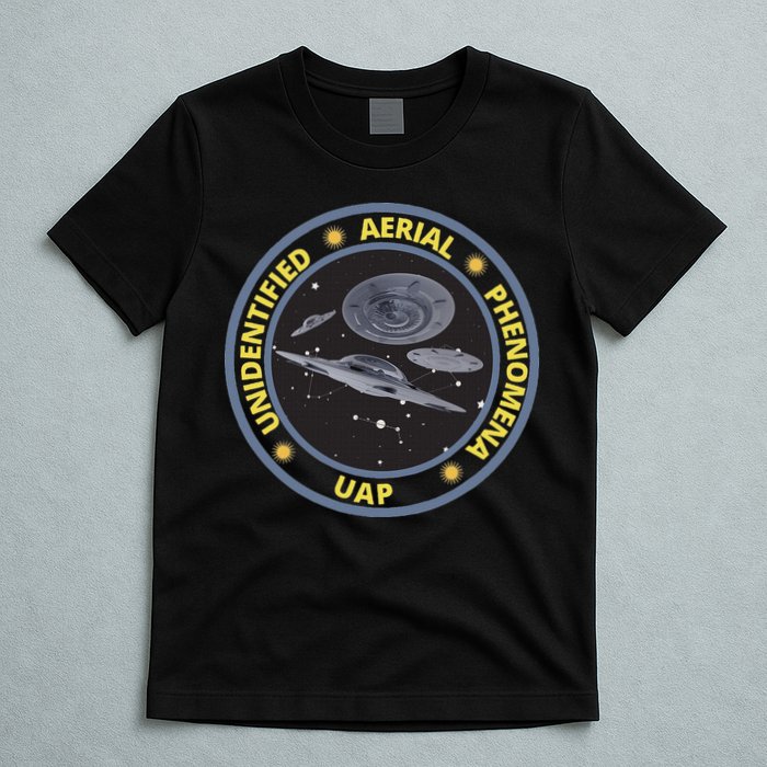 Retro Unidentified Aerial Phenomena Spaceships Uap T-Shirt