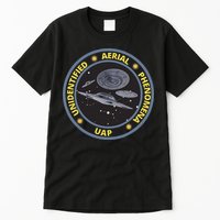 Retro Unidentified Aerial Phenomena Spaceships Uap Tall T-Shirt