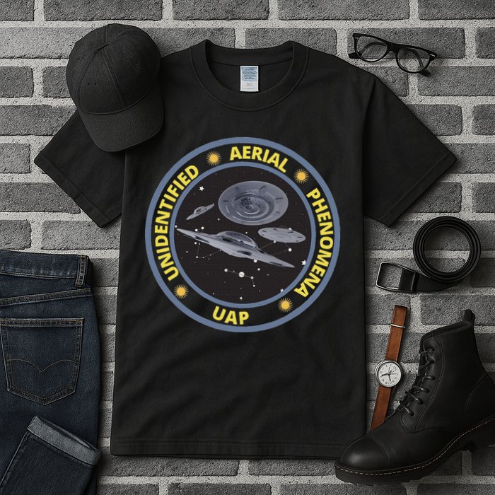 Retro Unidentified Aerial Phenomena Spaceships Uap Tall T-Shirt