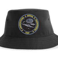 Retro Unidentified Aerial Phenomena Spaceships Uap Sustainable Bucket Hat
