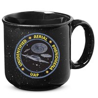 Retro Unidentified Aerial Phenomena Spaceships Uap 15oz Campfire Ceramic Mug