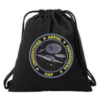 Retro Unidentified Aerial Phenomena Spaceships Uap Drawstring Bag