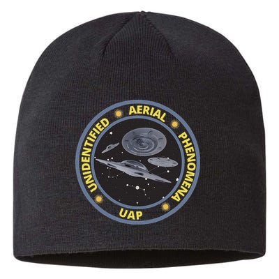 Retro Unidentified Aerial Phenomena Spaceships Uap Sustainable Beanie