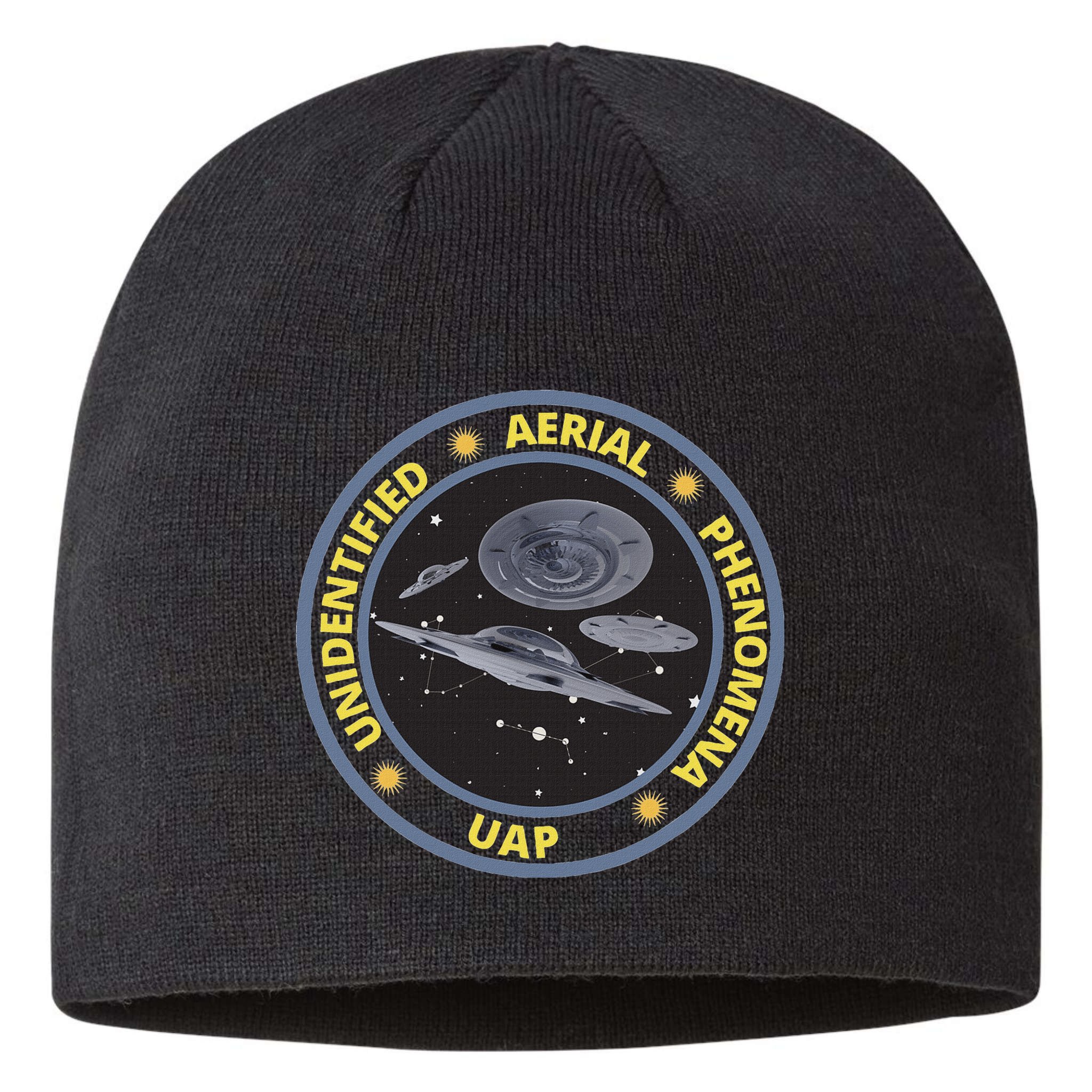 Retro Unidentified Aerial Phenomena Spaceships Uap Sustainable Beanie