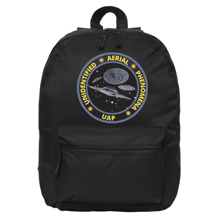 Retro Unidentified Aerial Phenomena Spaceships Uap 16 in Basic Backpack