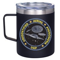 Retro Unidentified Aerial Phenomena Spaceships Uap 12oz Stainless Steel Coffee Mug