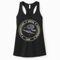 Retro Unidentified Aerial Phenomena Spaceships Uap Womens Tank Top