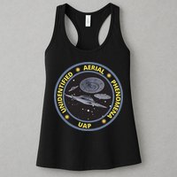 Retro Unidentified Aerial Phenomena Spaceships Uap Womens Tank Top